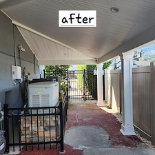 Created Beautiful New Canopies and Portico in a Home in South Merrick 4